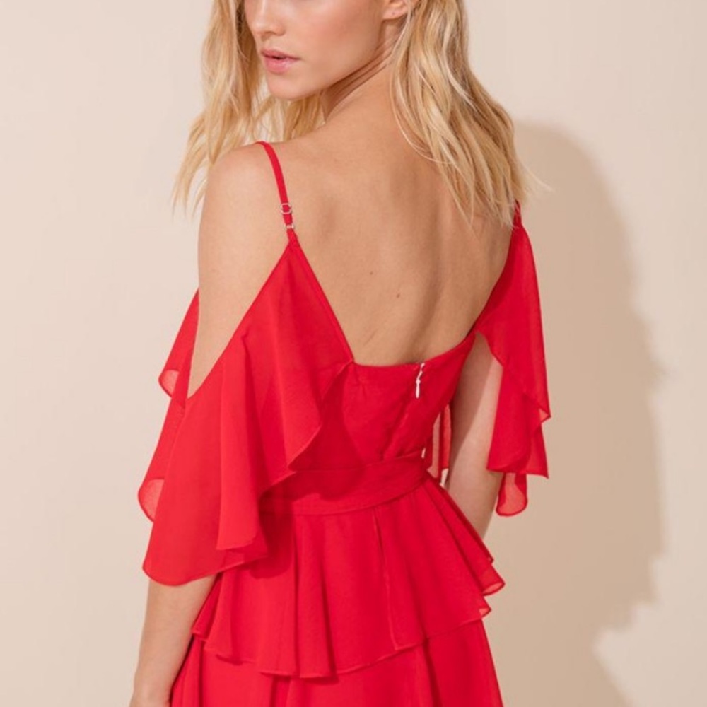 Yumi Kim Addicted to Love Mini Red Dress XS - Picture 3 of 4